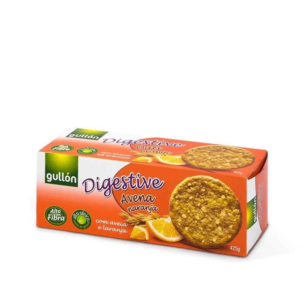 Печиво GULLON Digestive вівсяне з апельсиновим соком 425 г.Avera Arancia