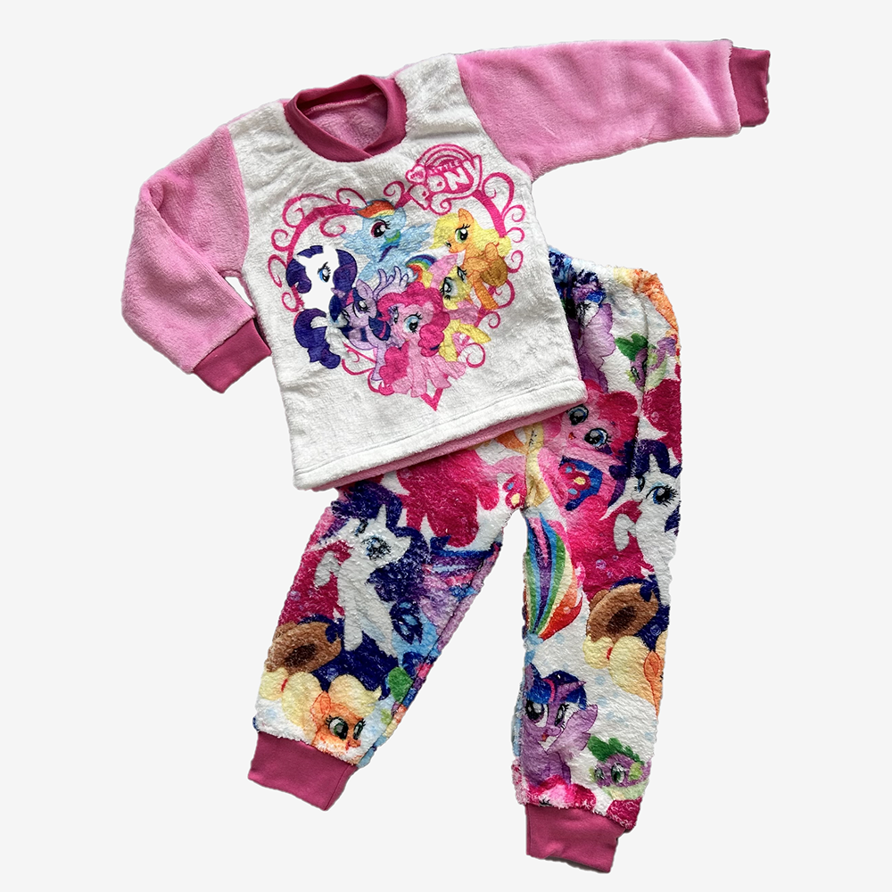 Піжама Поні махра, велсофт, розміри 74-116