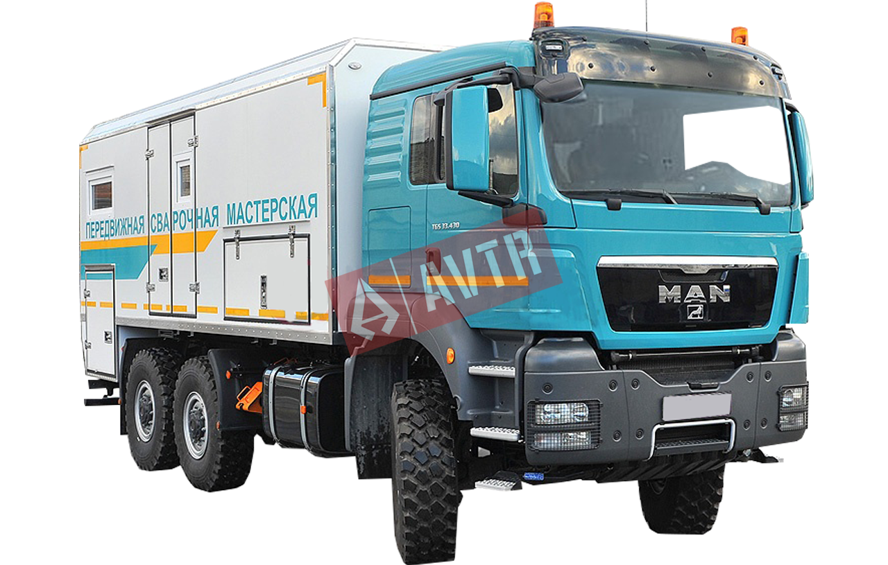 Пересувна зварювальна майстерня AVTR-АП43M6606-W на шасі MAN TGS