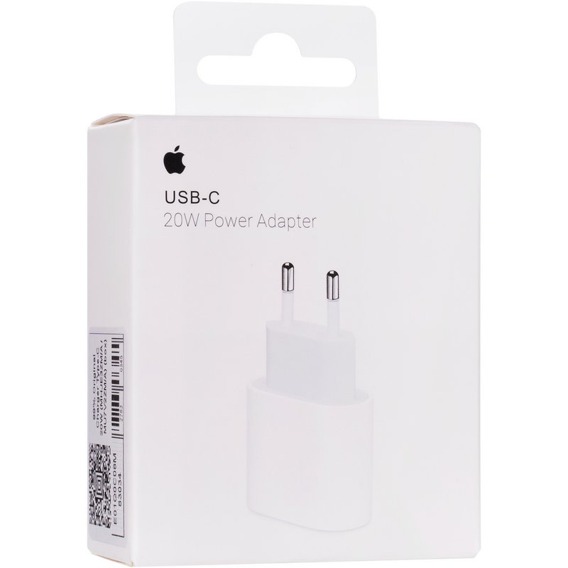 Мережевий зарядний пристрій 99% Original Charger Type-C 20W (MHJ83ZM/A)/(MUVV3ZM/A) (box)