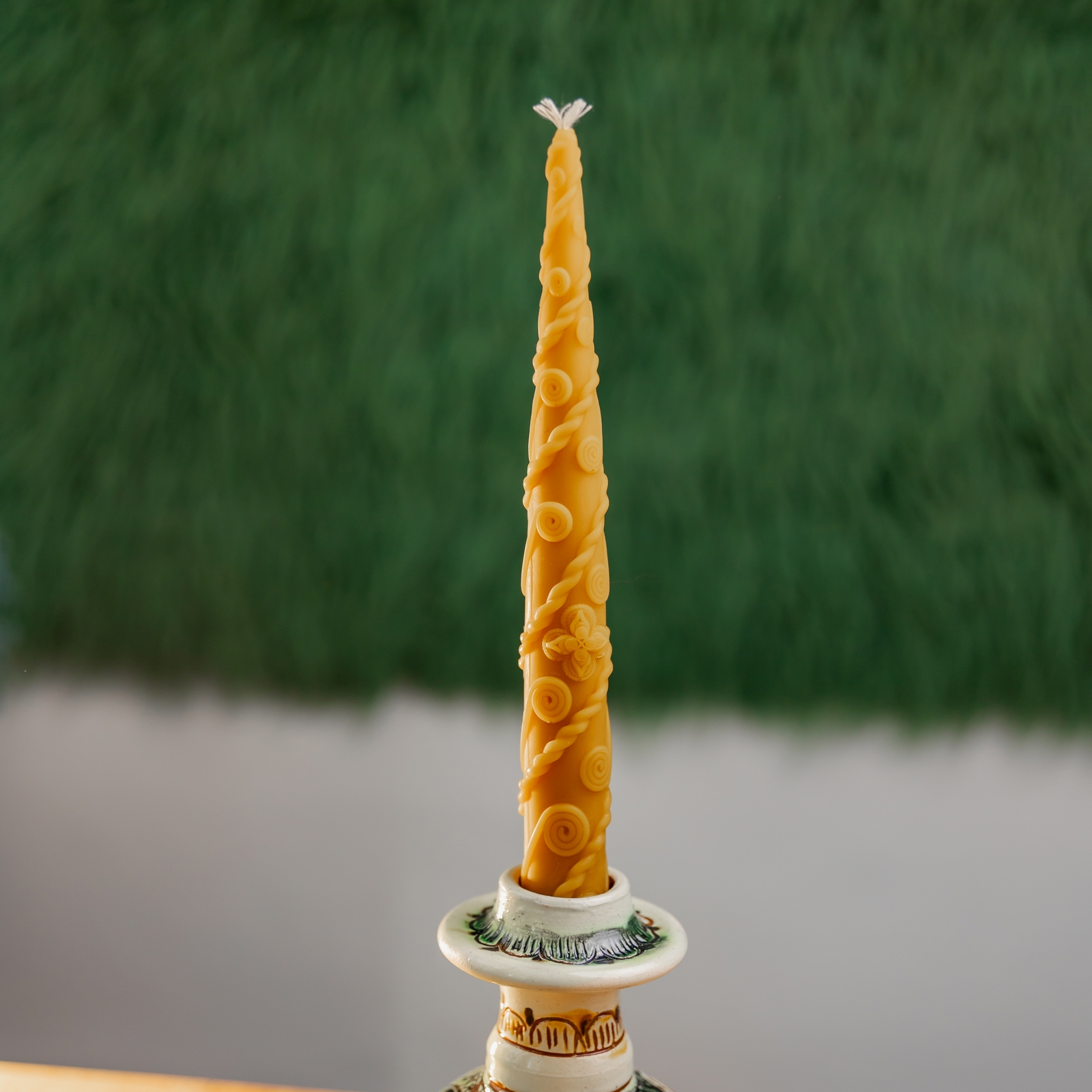 Свічка "Квітнедар", 22,5 см