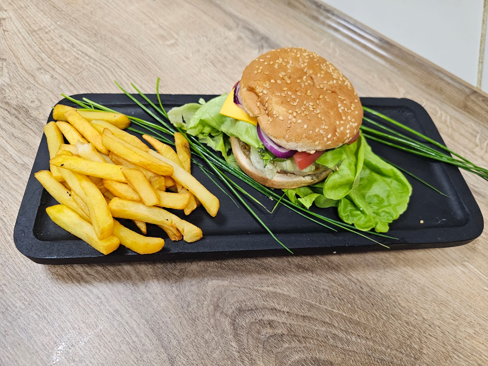 Burger zestaw