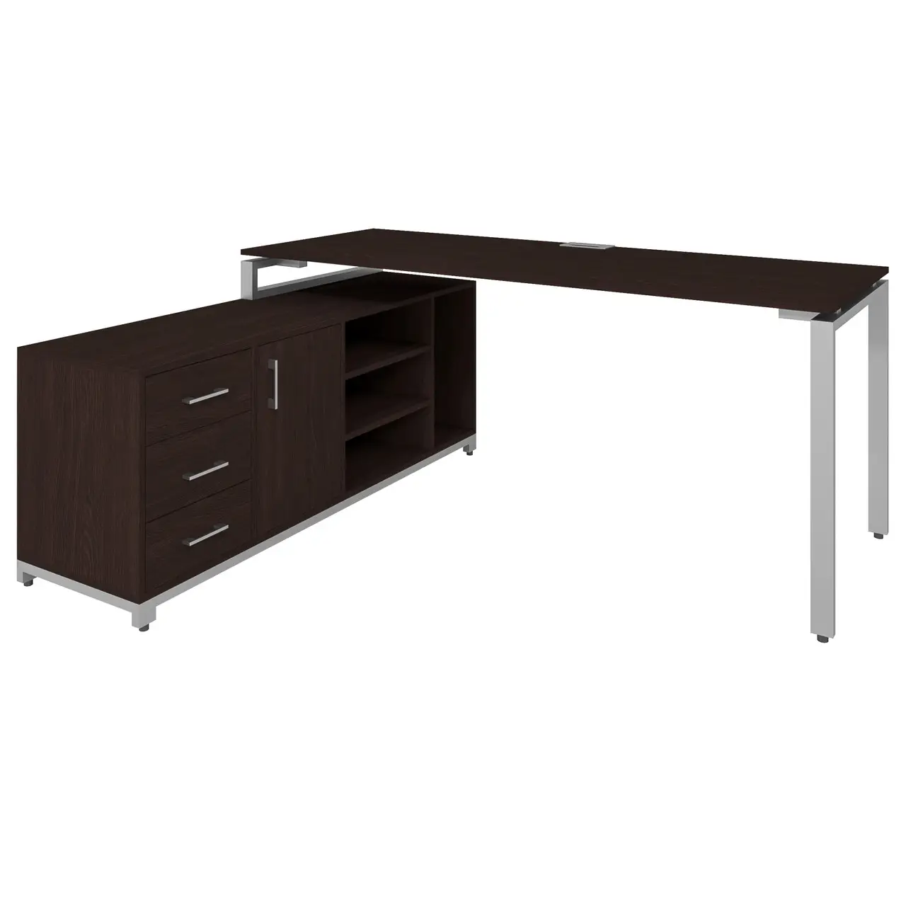 Стіл керівника з тумбою FM 1, кабінет керівника, стіл керівника 1800/700/750 мм.