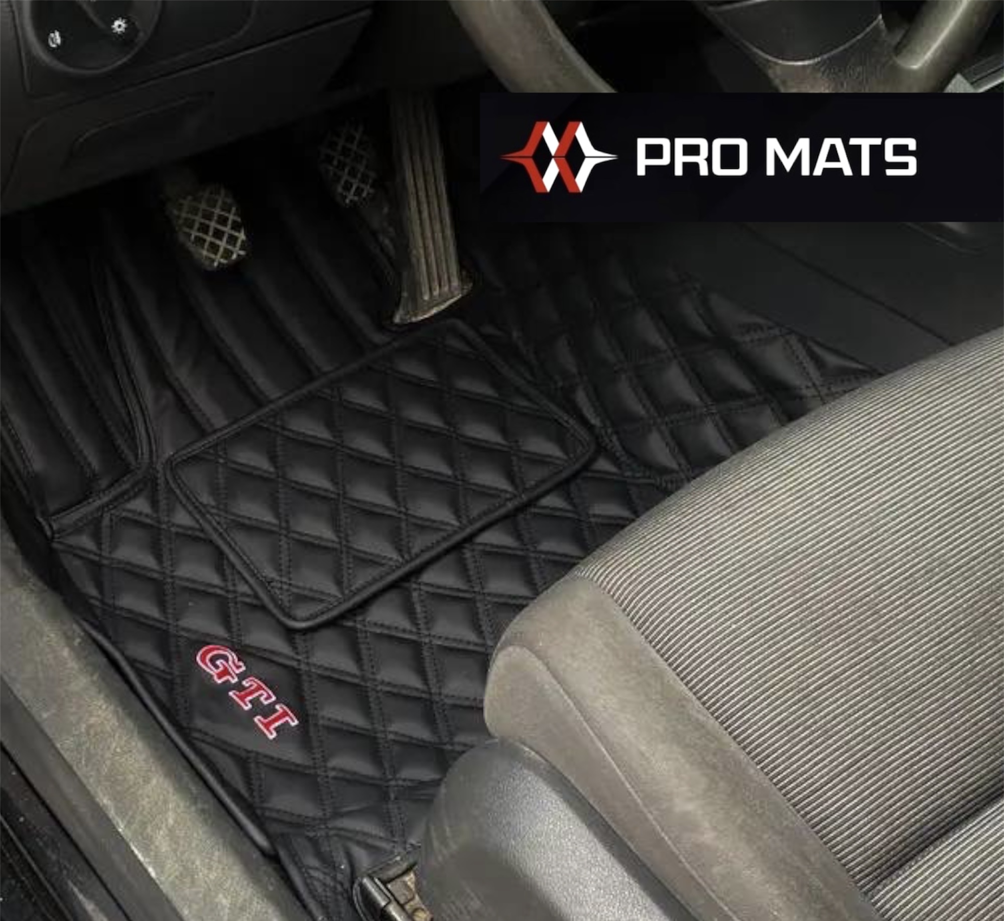 Килимки з екошкіри на Volkswagen Golf 5-6 (Jetta) 2003-2012 2d/3d