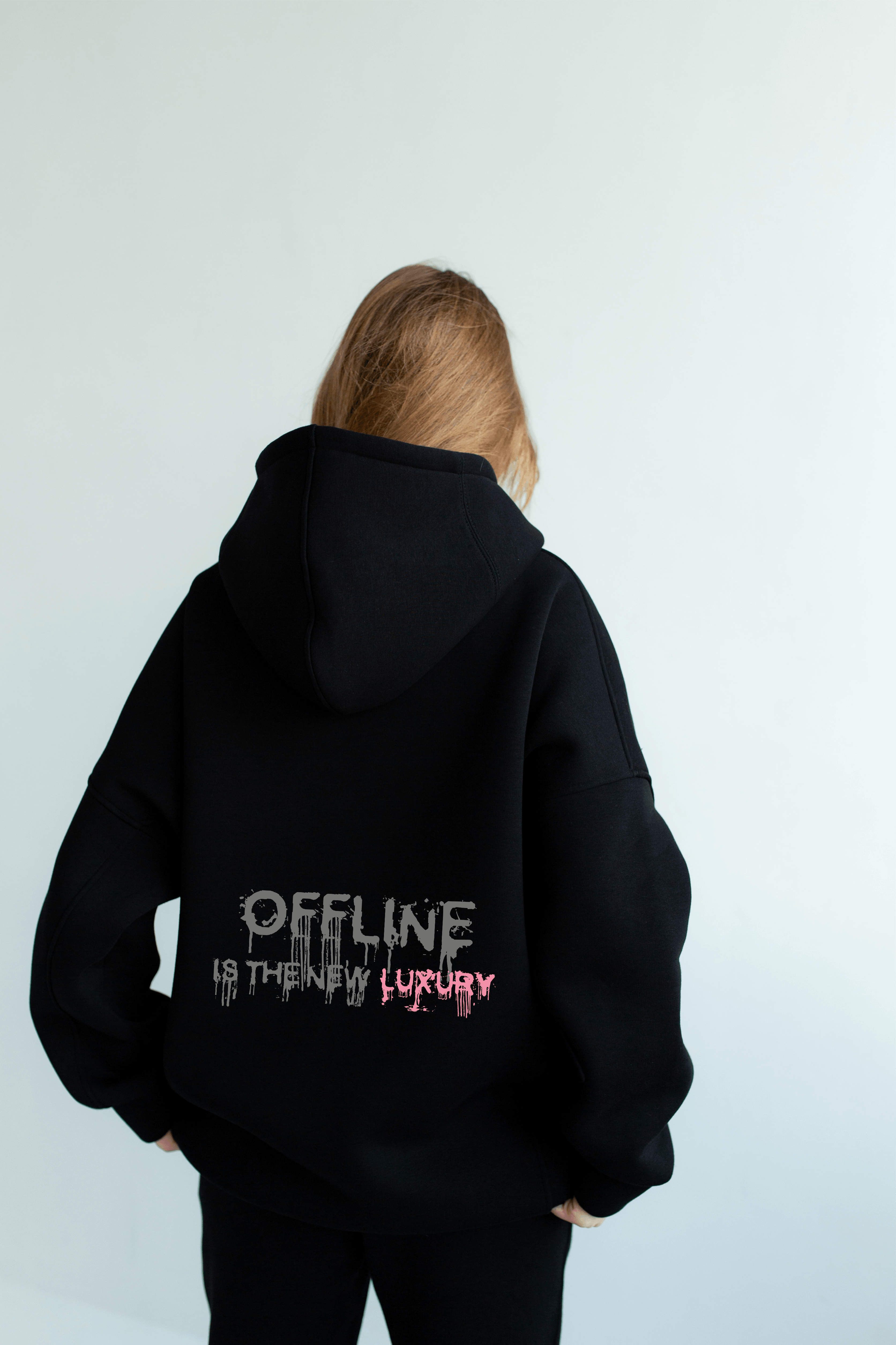 оверсайз костюм offline is the new luxury чорний