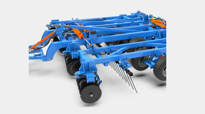 Агрегат вертикального обробітку — турбокультиватор