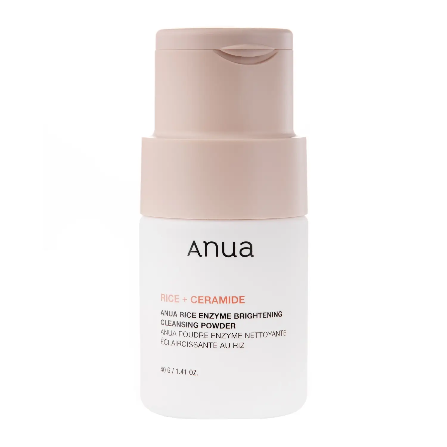 Ензимна пудра для обличчя  Anua - Rice Enzyme Brightening Cleansing Powder- 40g
