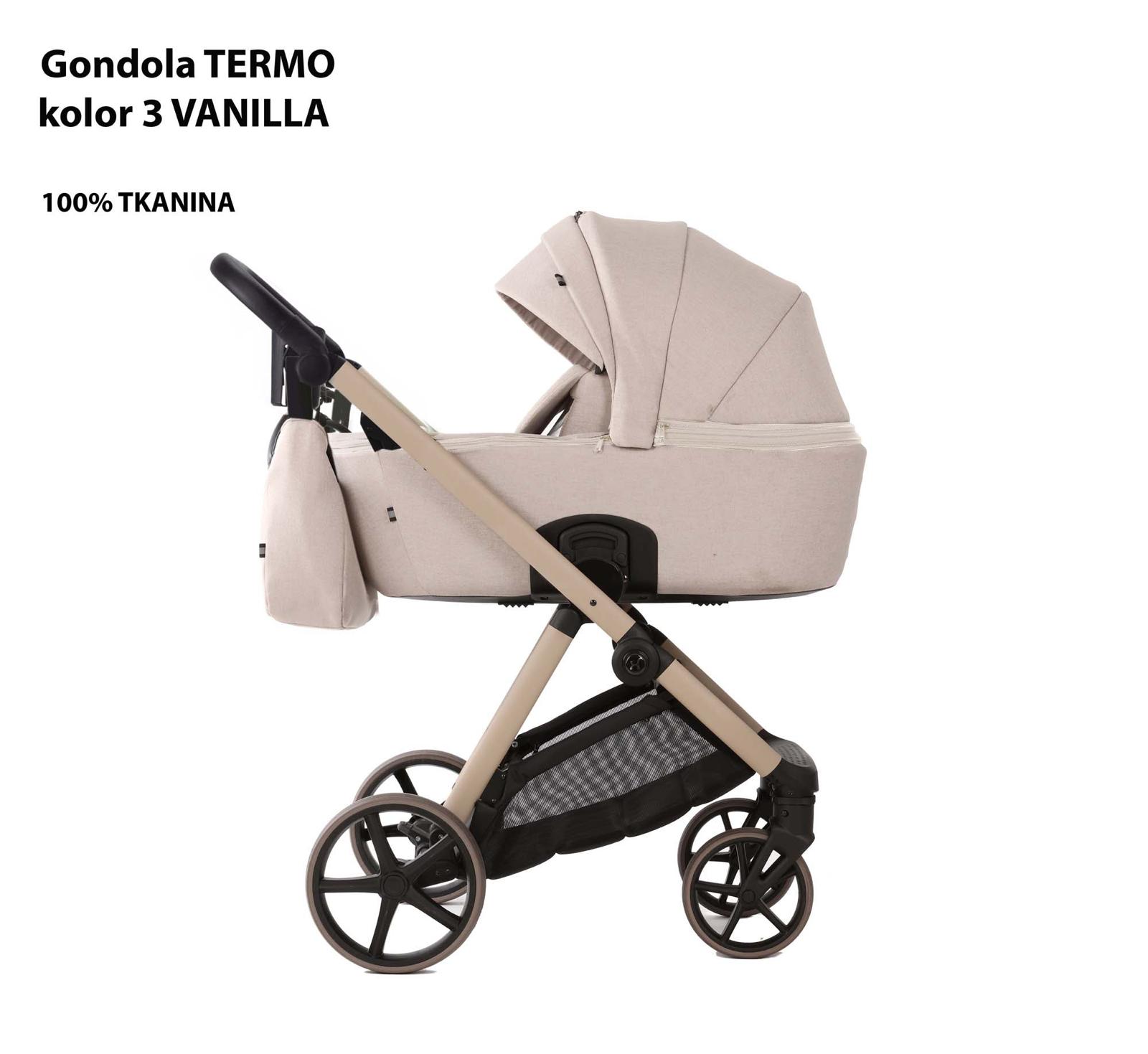 Коляска 2 в 1 Adamex Vivo PS-3 Vanilla