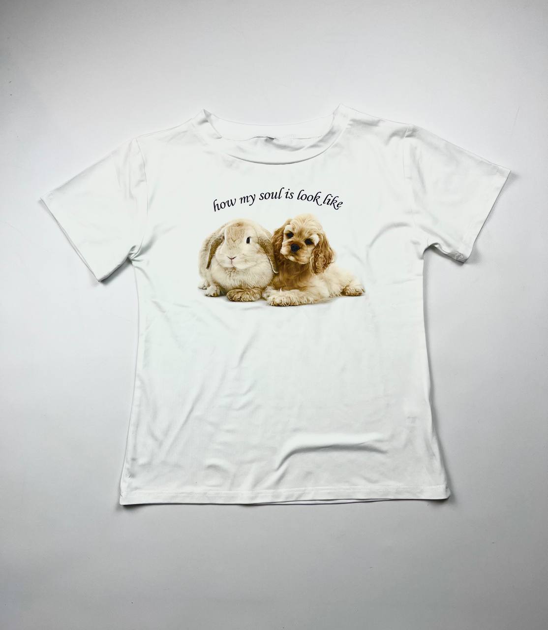 CHOMYGOLI T-SHIRT "HOW MY SOUL IS LOOK LIKE" 