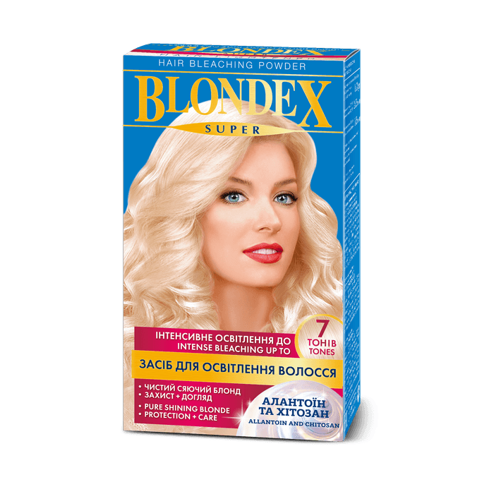 Засіб для освітлення волосся Blondex Super Алантоін і хітозан