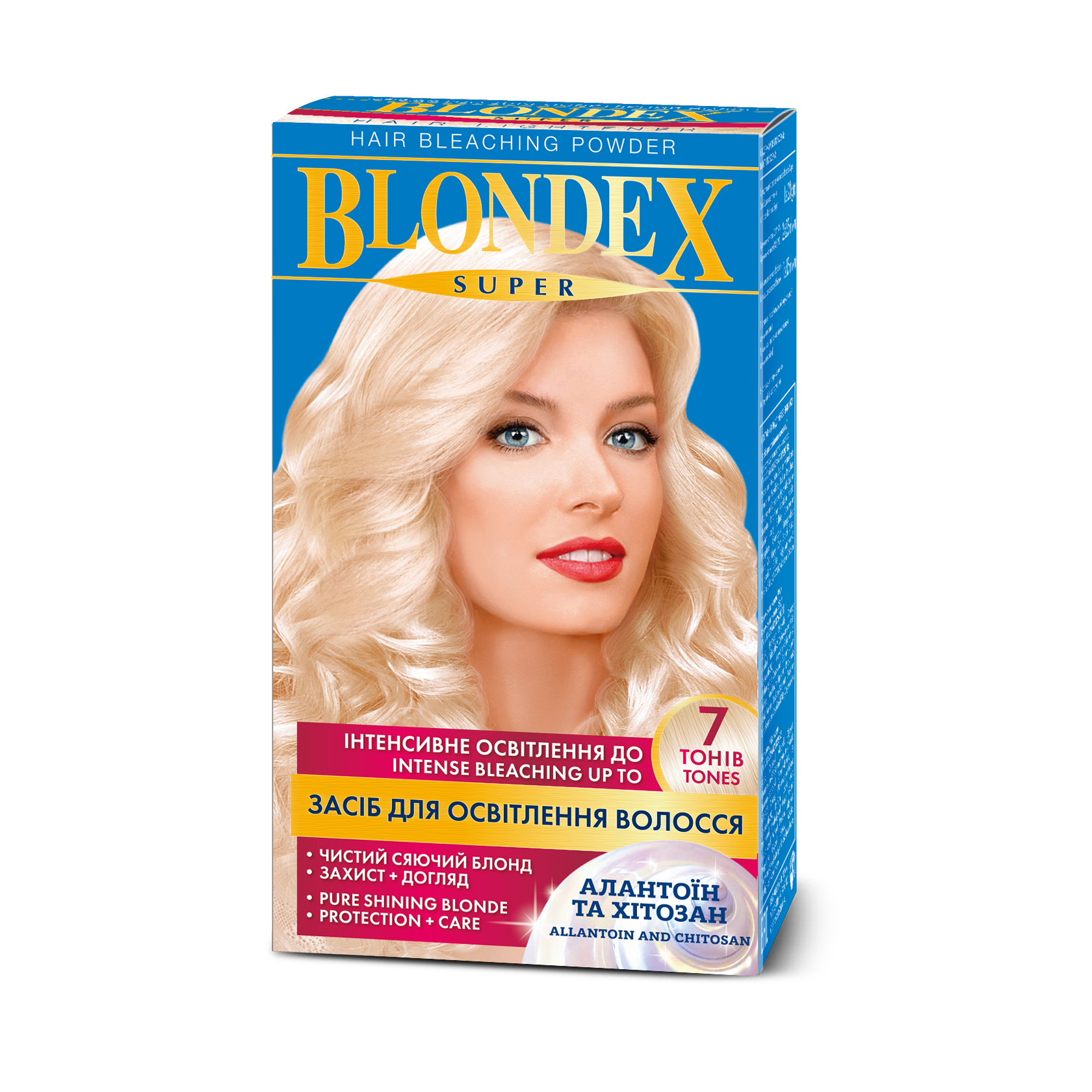 Засіб для освітлення волосся Blondex Super Алантоін і хітозан