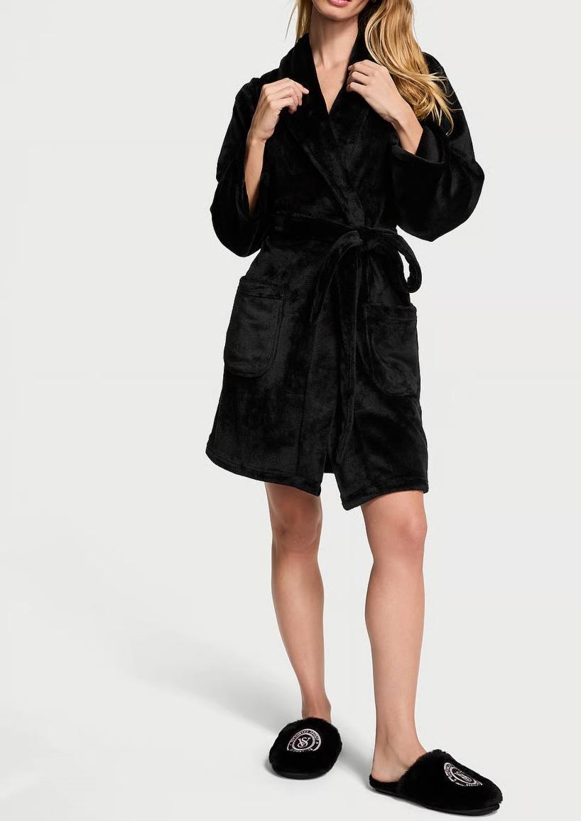 Халат плюшевий mini plush robe