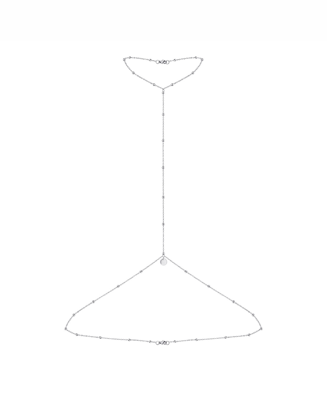 Body chain MINIMAL silver