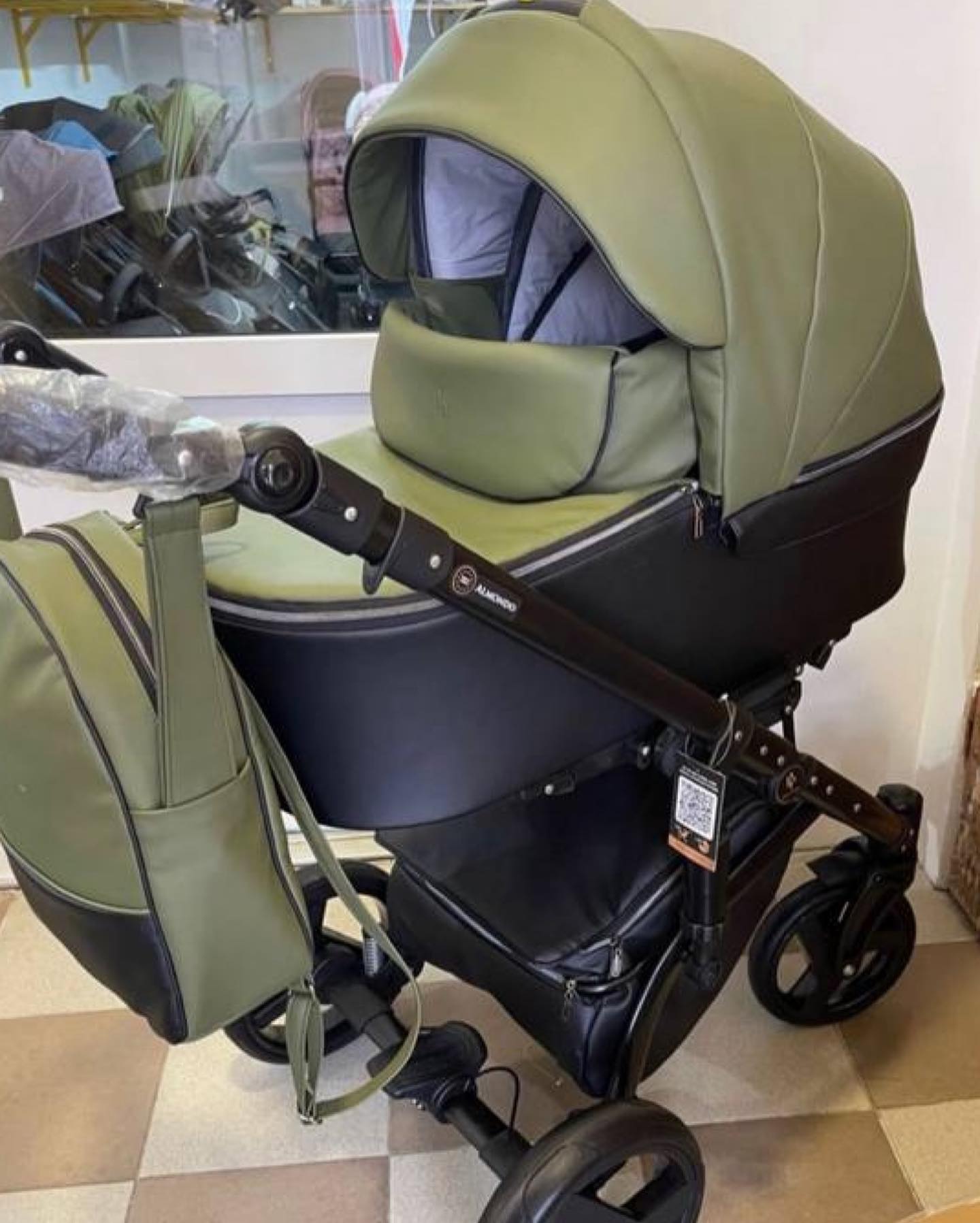 Коляска 2в1 Baby Pram Almondo