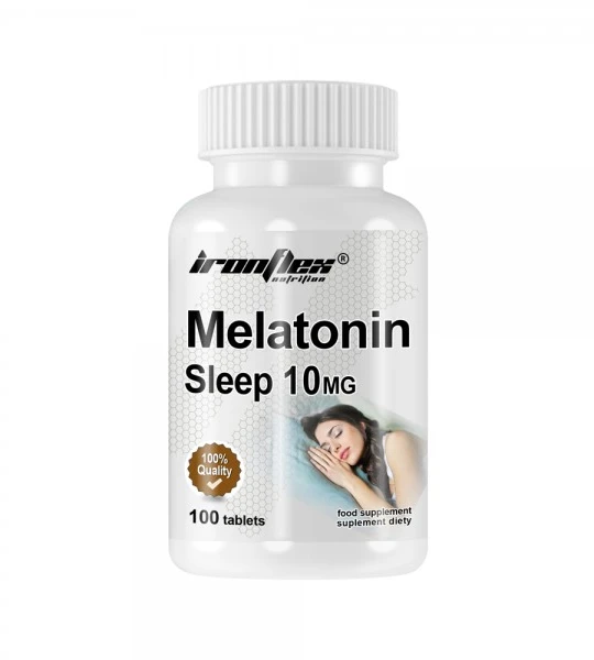 IronFlex Melatonin 10 мг – 100 таблеток (потужна підтримка сну)