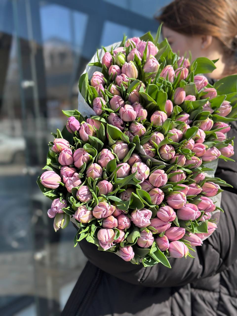 Тюльпан ліловий піоновидний