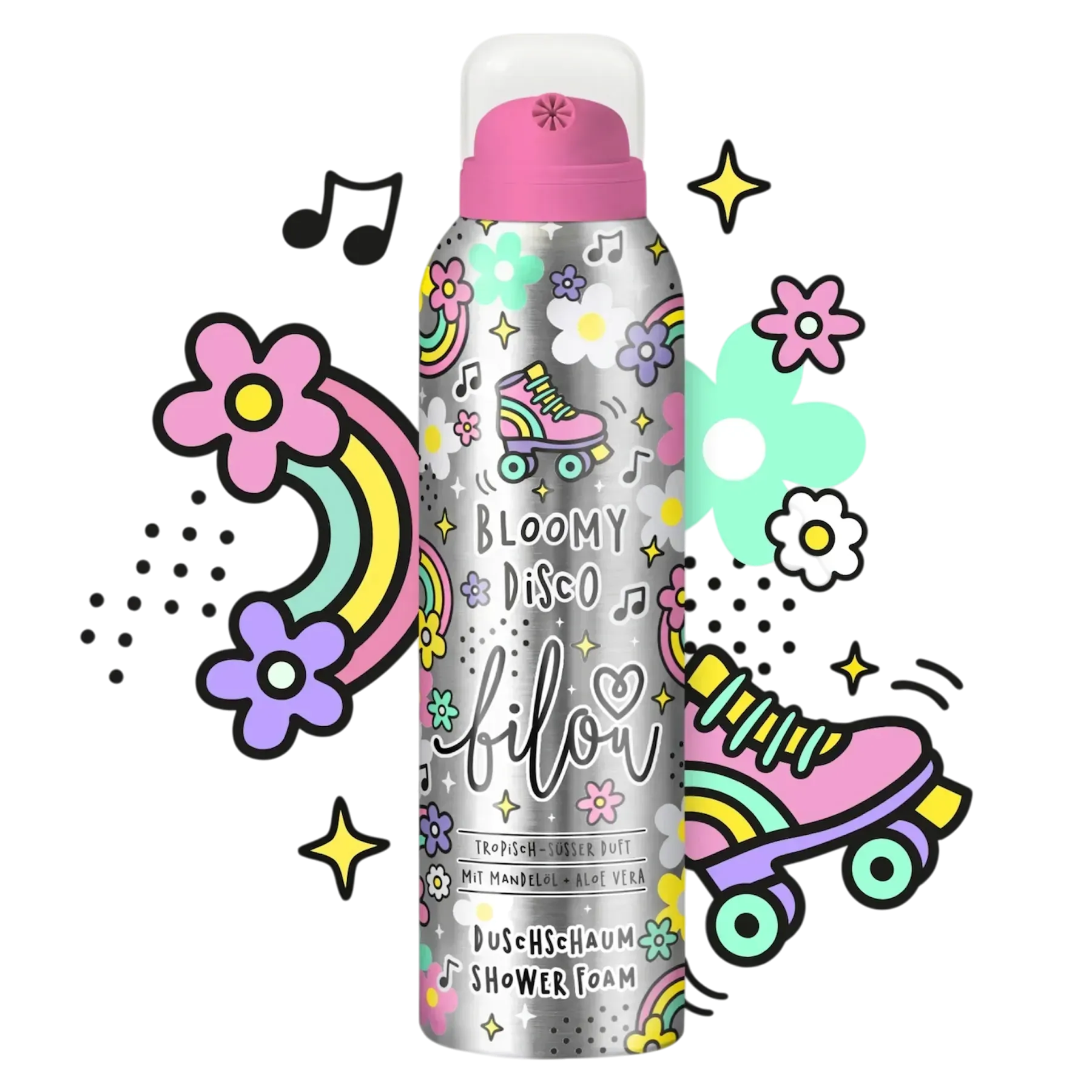 Пінка для душу Bilou Bloomy Disco 200 мл