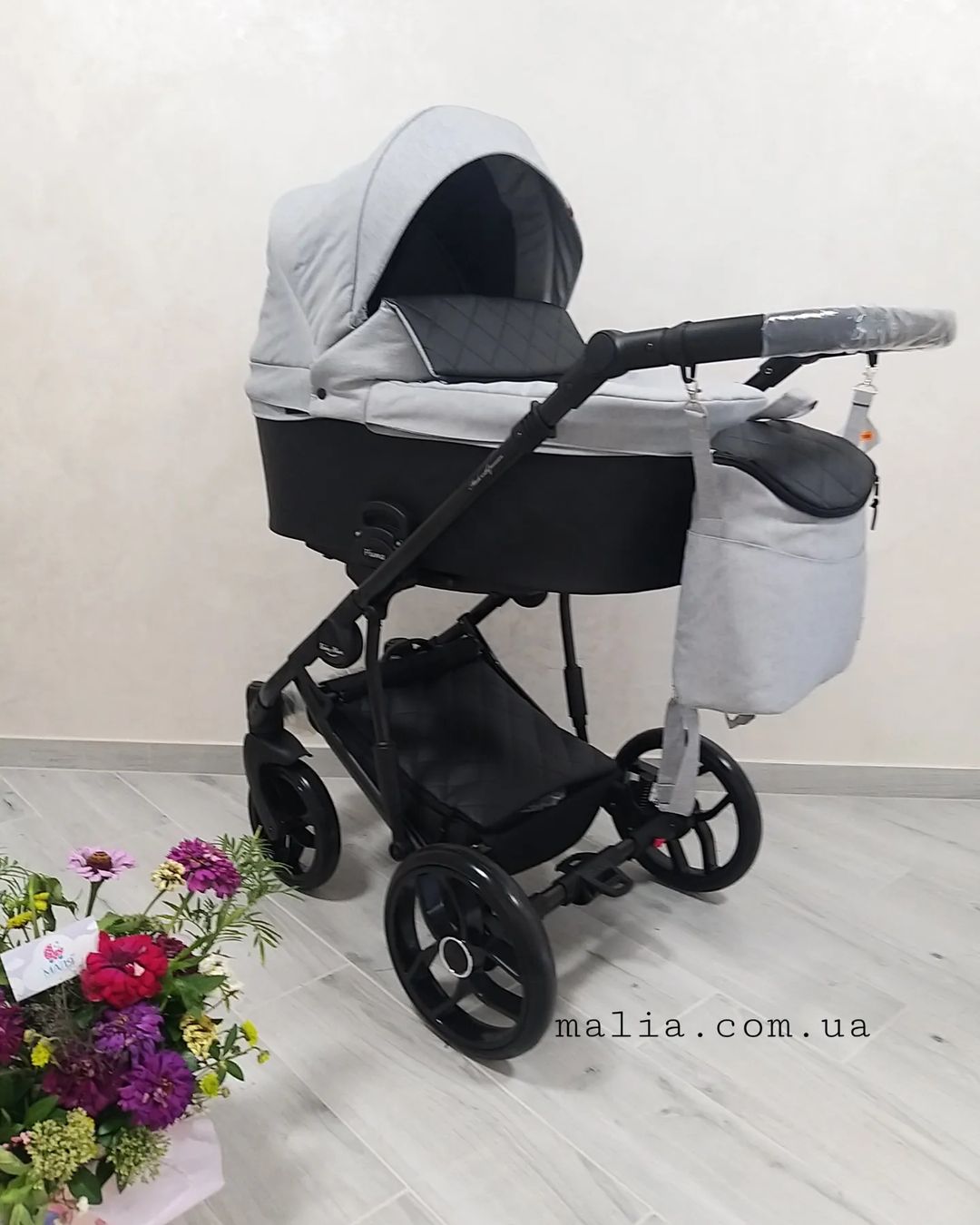 Дитяча коляска 2 в 1 Baby Merc Piuma 03B