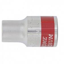 Головка торцева, 8мм, 12гранна, CrV, хромована МТХ