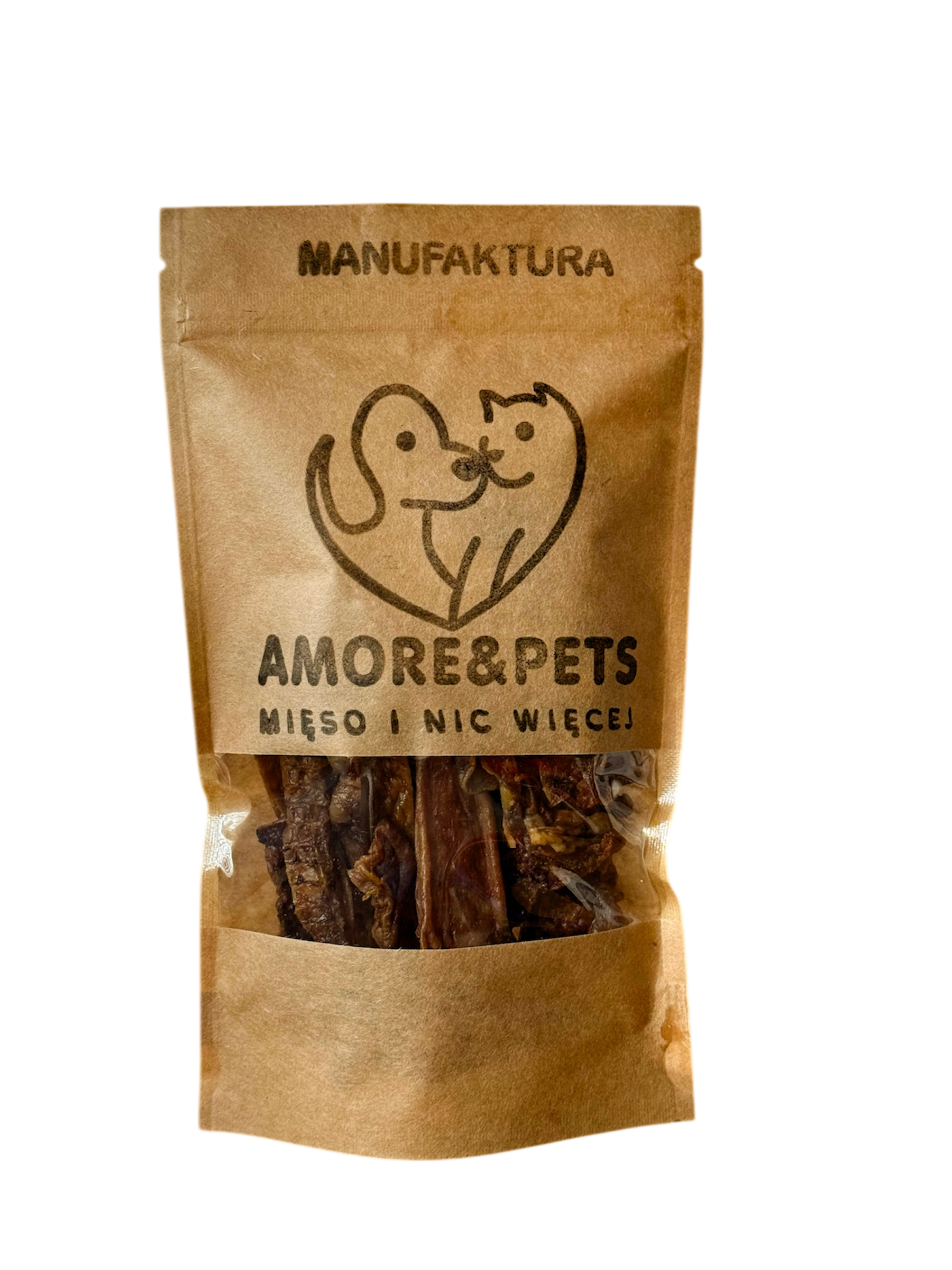 Wymię wołowe dla psa 100g