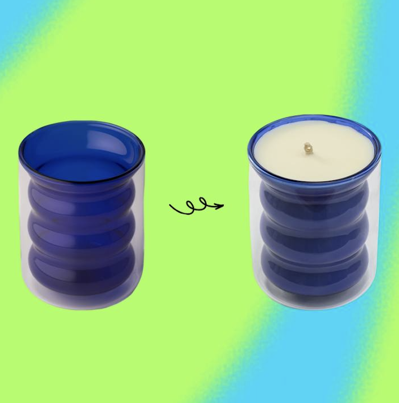 Перезаливка свічок у вашу тару