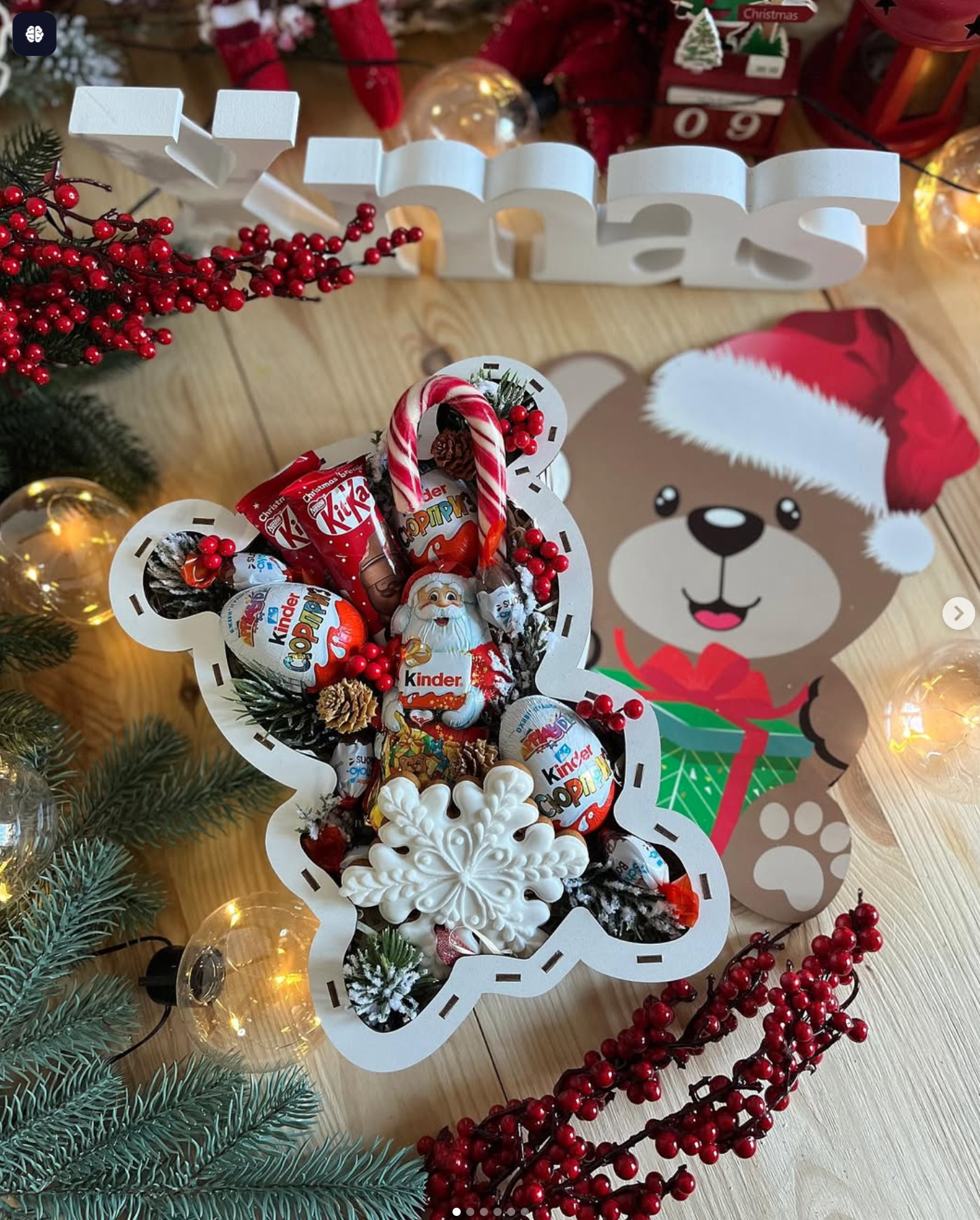 Новорічний Подарунковий набір/бокс "The Christmas Bear"