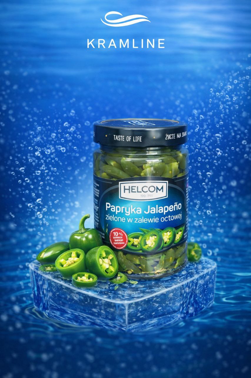 Консервований перець Халапеньо зелений “Helcom”