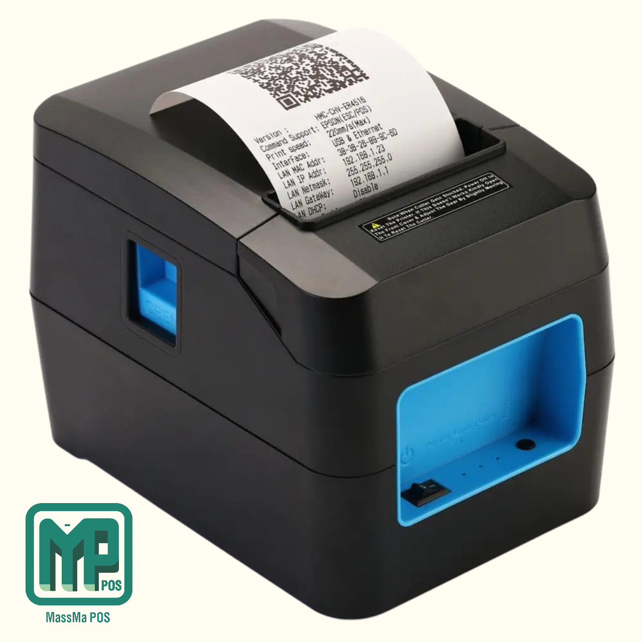 Принтер чеків PoSTer E804 (80 мм, Bluetooth, WiFi, USB, Ethernet)