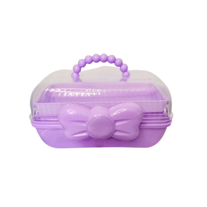 Violet Caddy with Hair Accessories