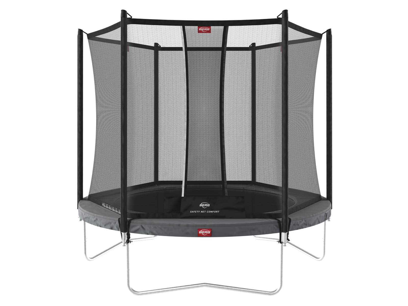 Батут BERG Favorit Regular 270 Grey + Safety Net Comfort