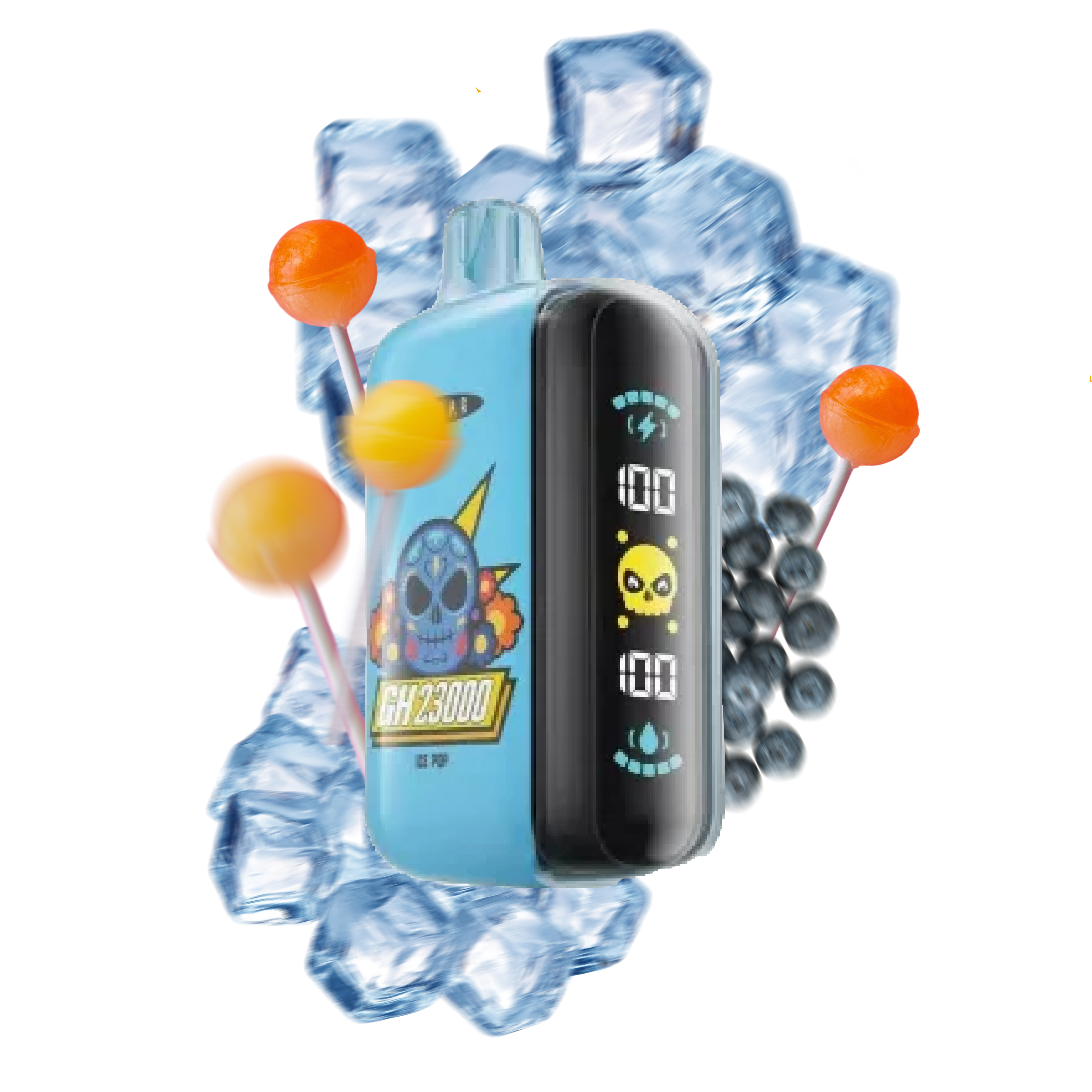 Elf Bar GH23000 Ice Pop (Фруктова Цукерка Лід )