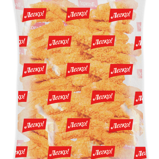 Стріпси  курячі з перцем зам  (ваг. проз пакет 2  кг)