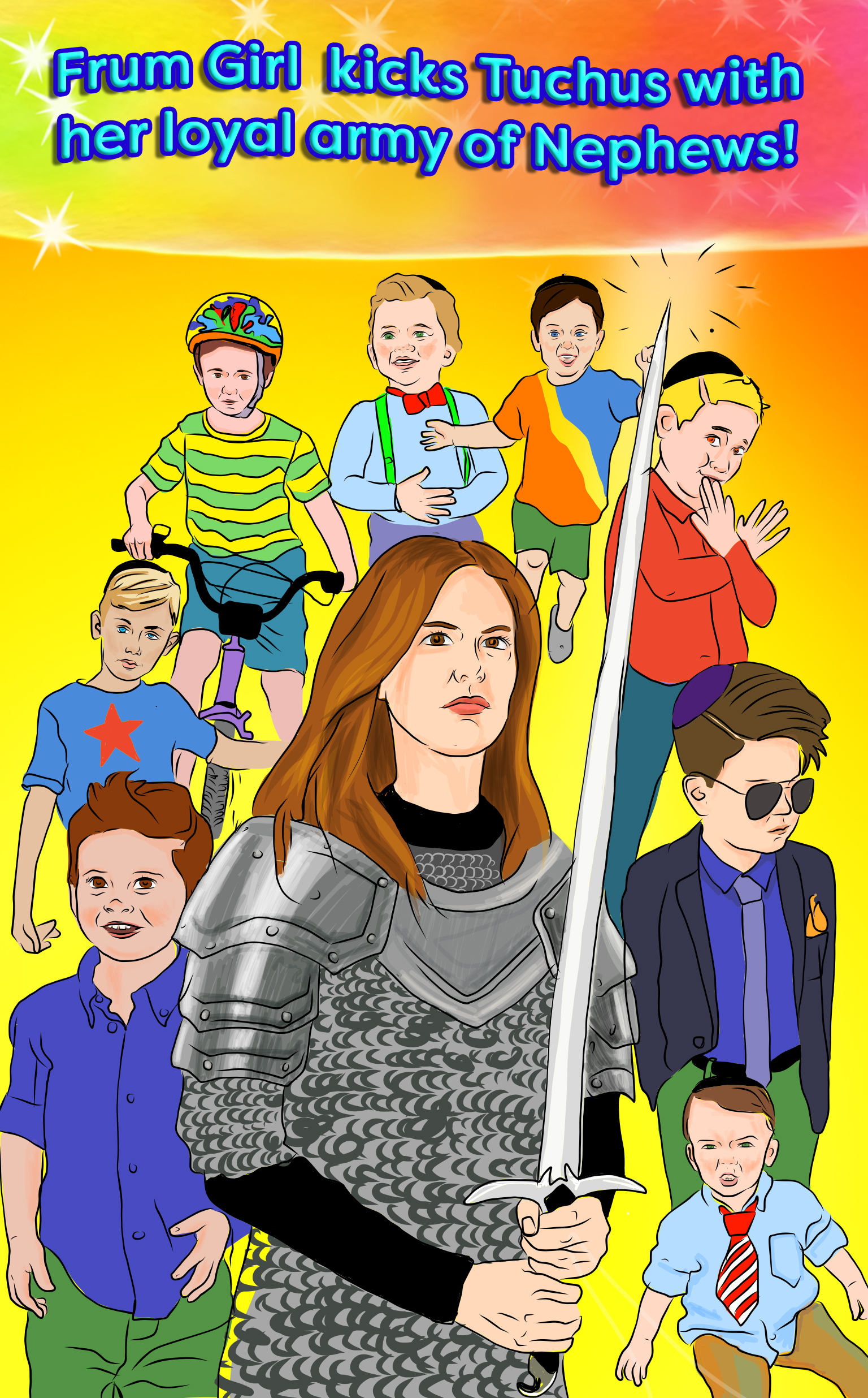 Frum Girl and Her Army of Nephews Poster