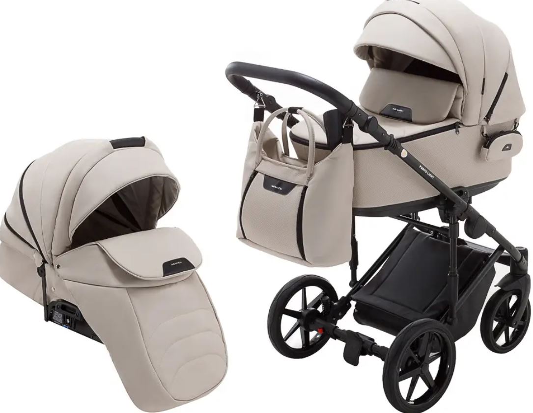 Коляска 2 в 1 Adamex Porto Light ECO SA-7 лате