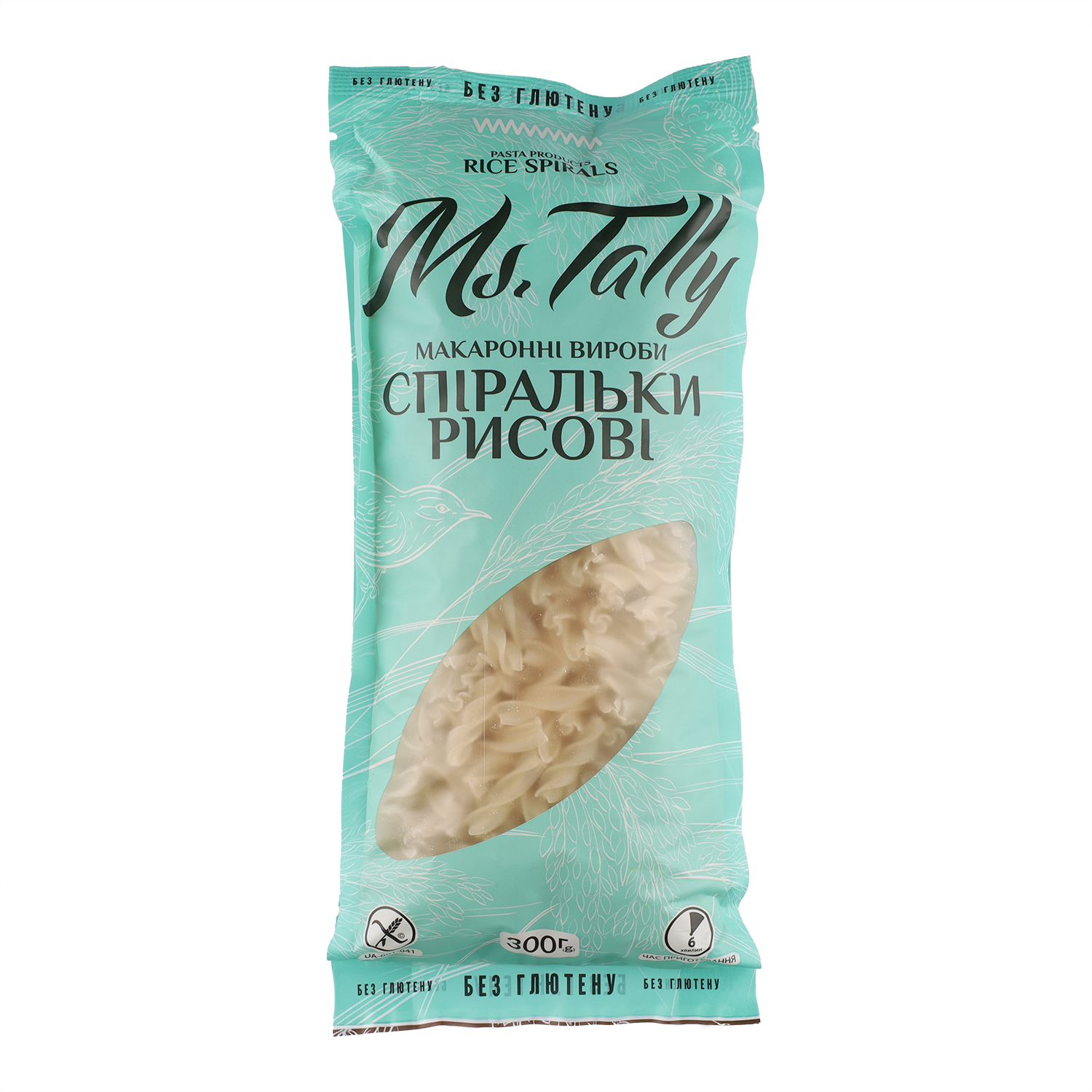 Спіральки рисові - Ms. Tally, 300 г
