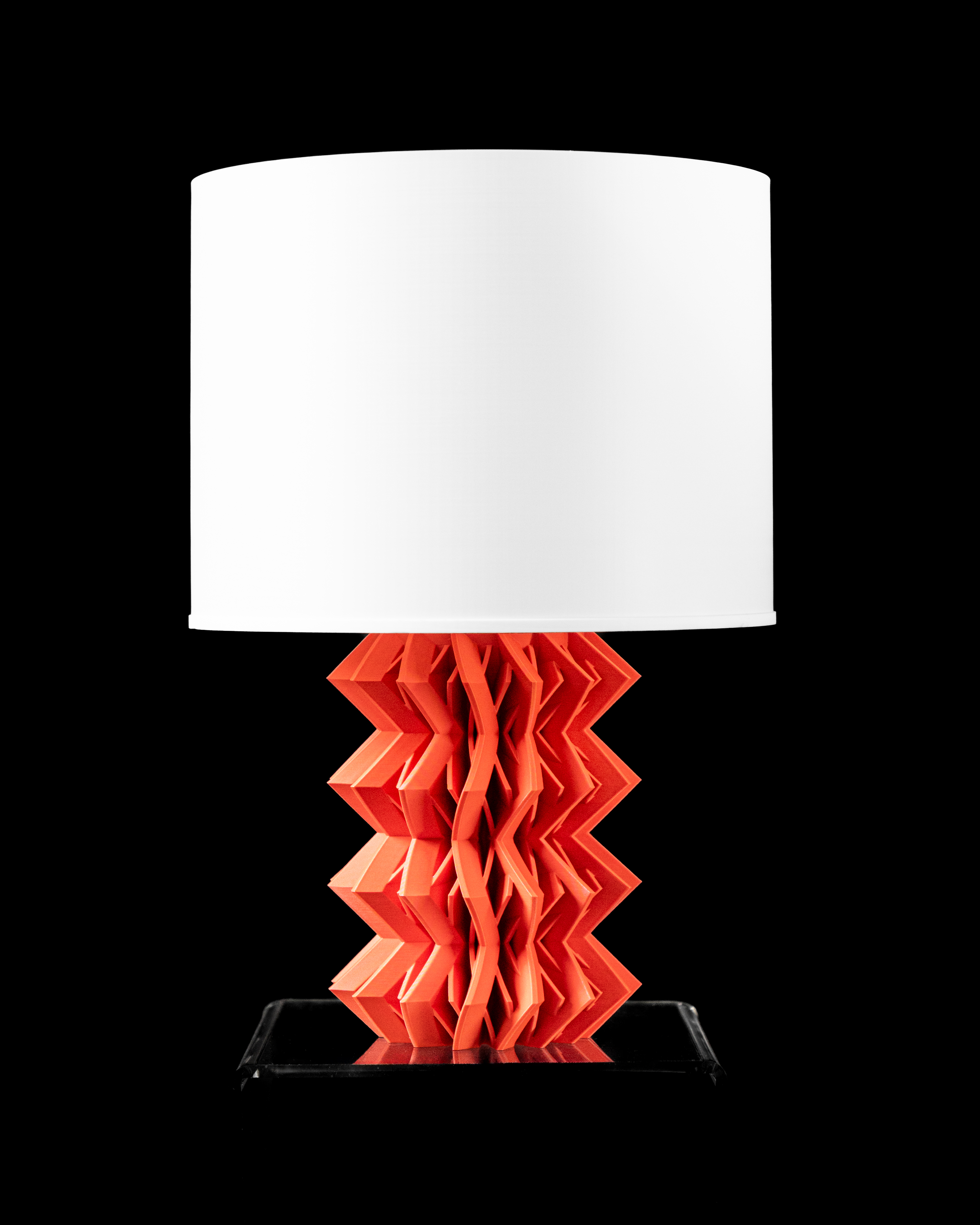 Zig Table Lamp – Modern 3D Printed Table Lamp