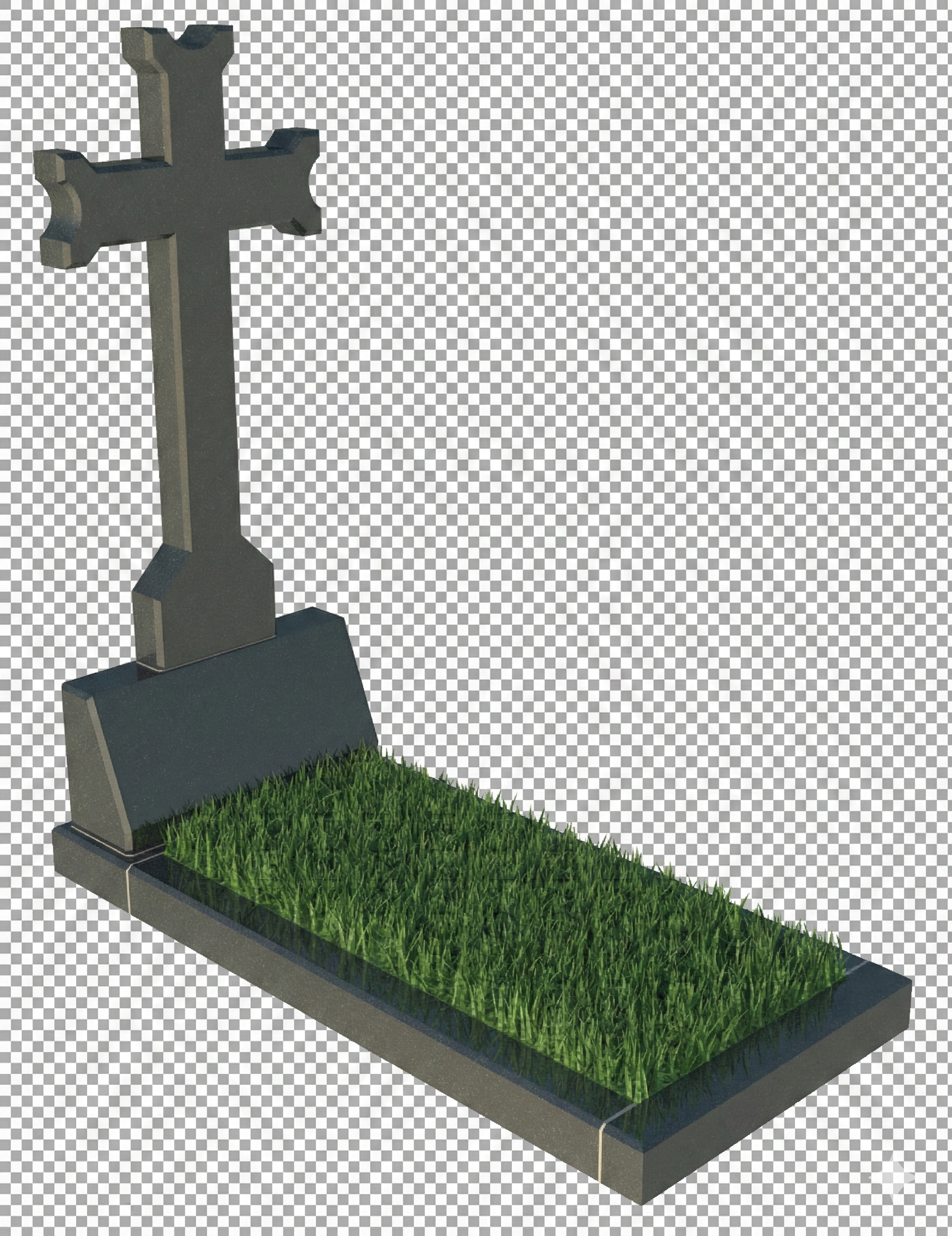 Гранітний хрест 3-14AM