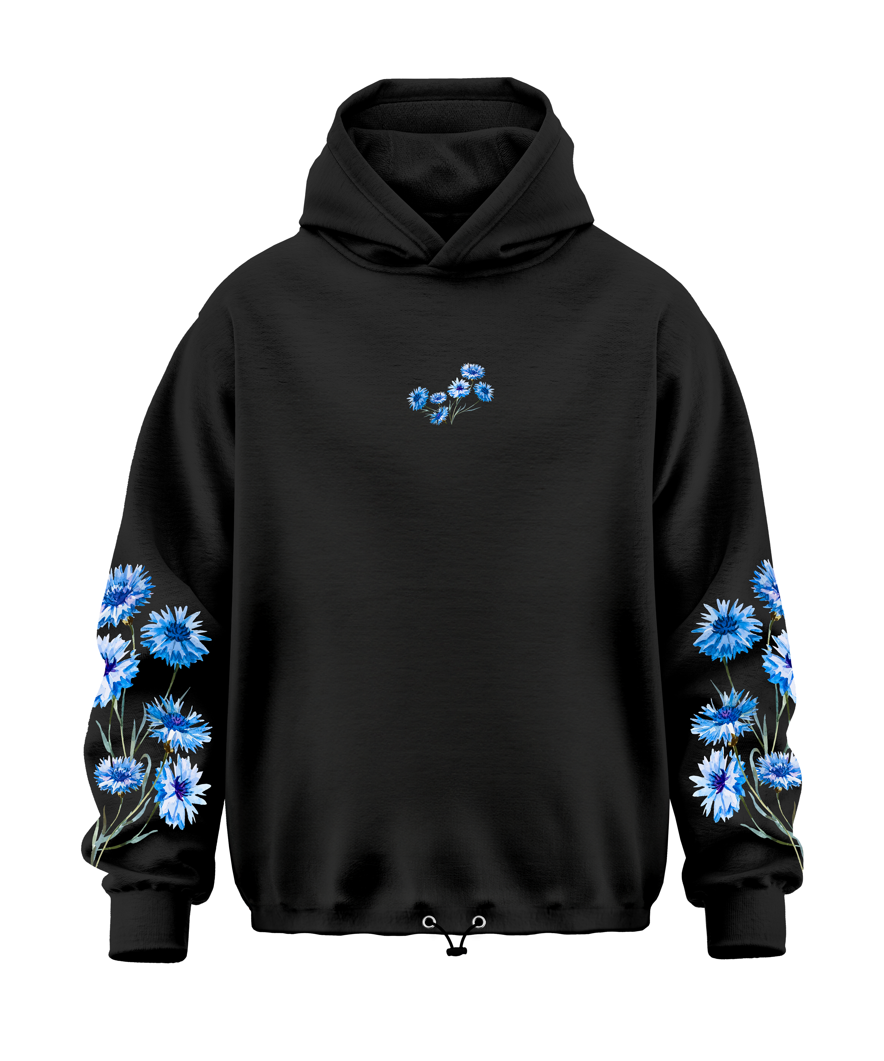 Худі Oversize "Волошки"