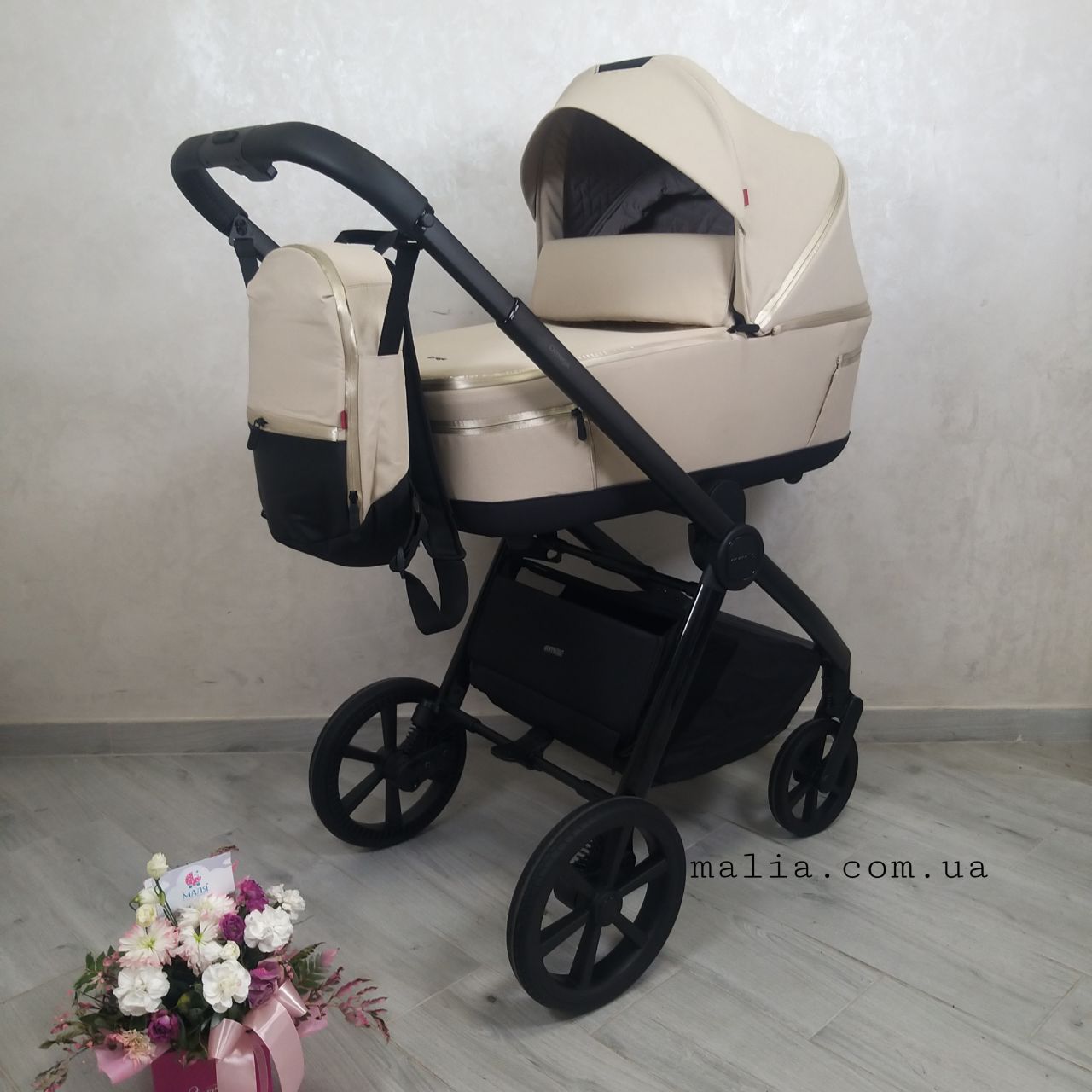 Коляска 2в1 Carrello Omega + CRL-6540 (2in1) Solar Beige