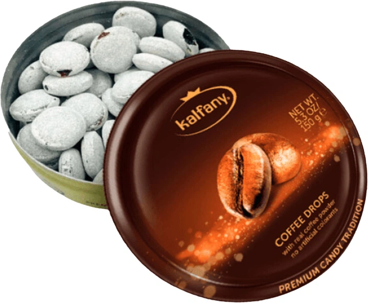 Льодяники Kalfany Coffee Candies Кава 150 г