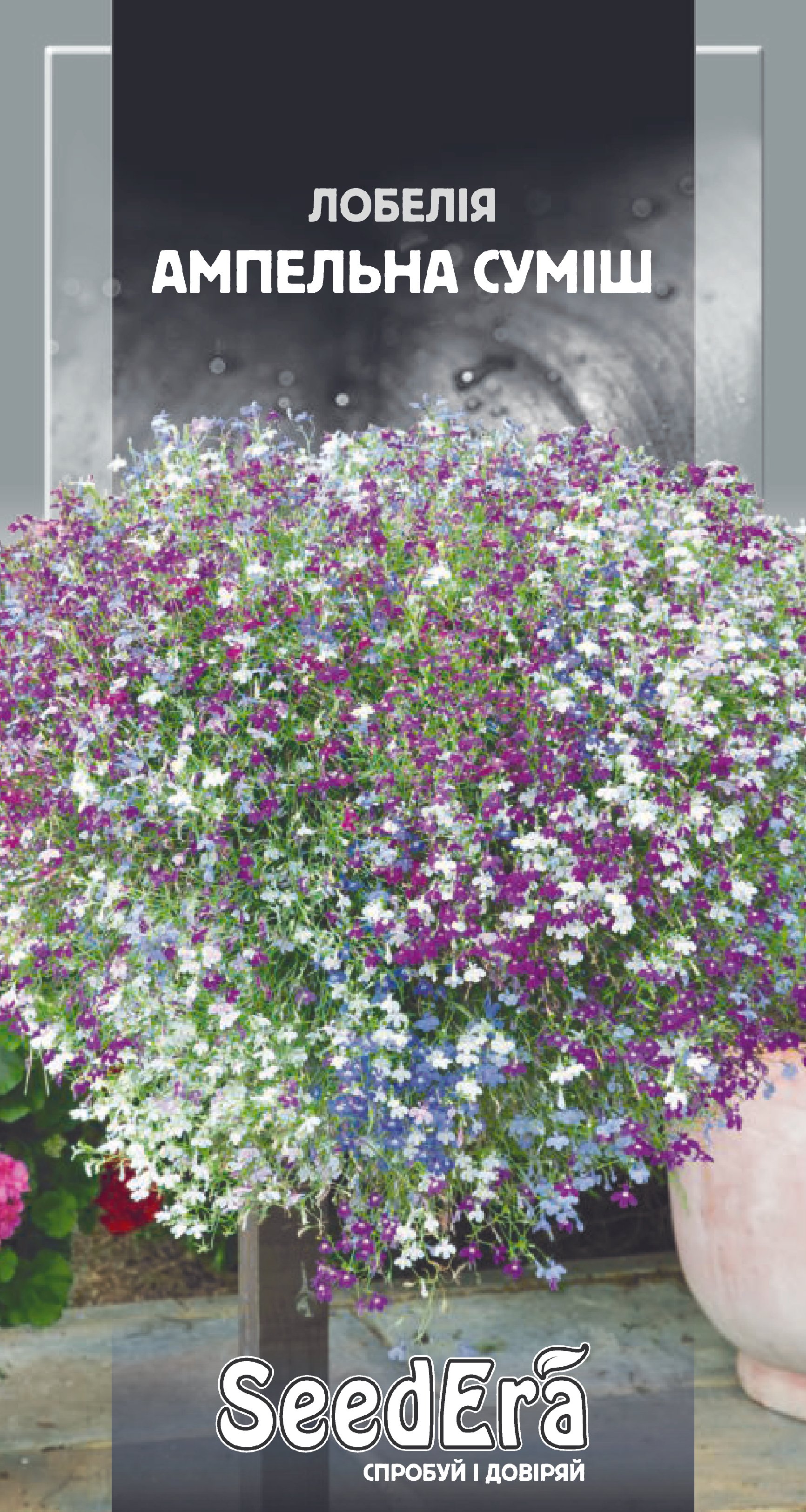 Насіння Квіти Лобелія ампельна суміш, 0,1 г