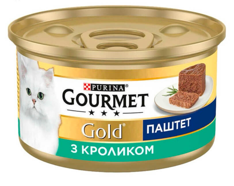 ГурмеГолд З кроликом.Мус.Конс/кот 85г