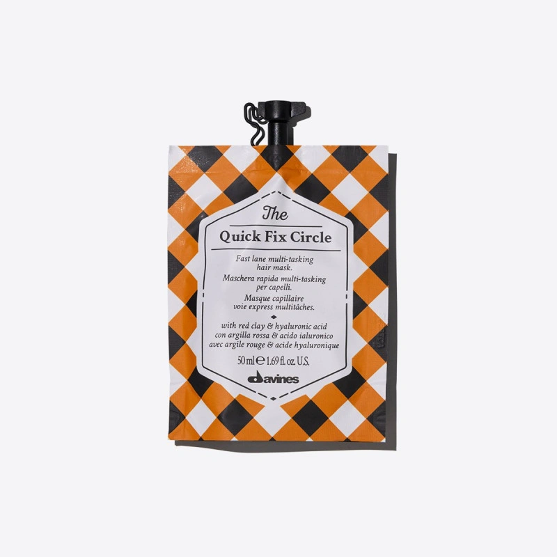 Маска для миттєвого зволоження та розгладження волосся THE QUICK FIX CIRCLE Davines