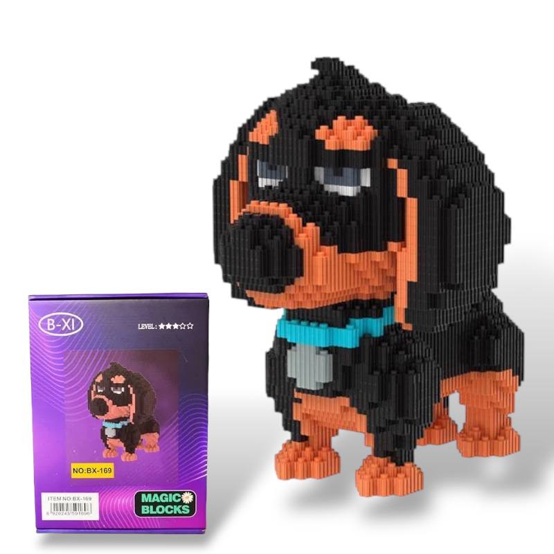 Конструктор Magic Blocks “Таємне життя домашніх тварин” Такса Бадді