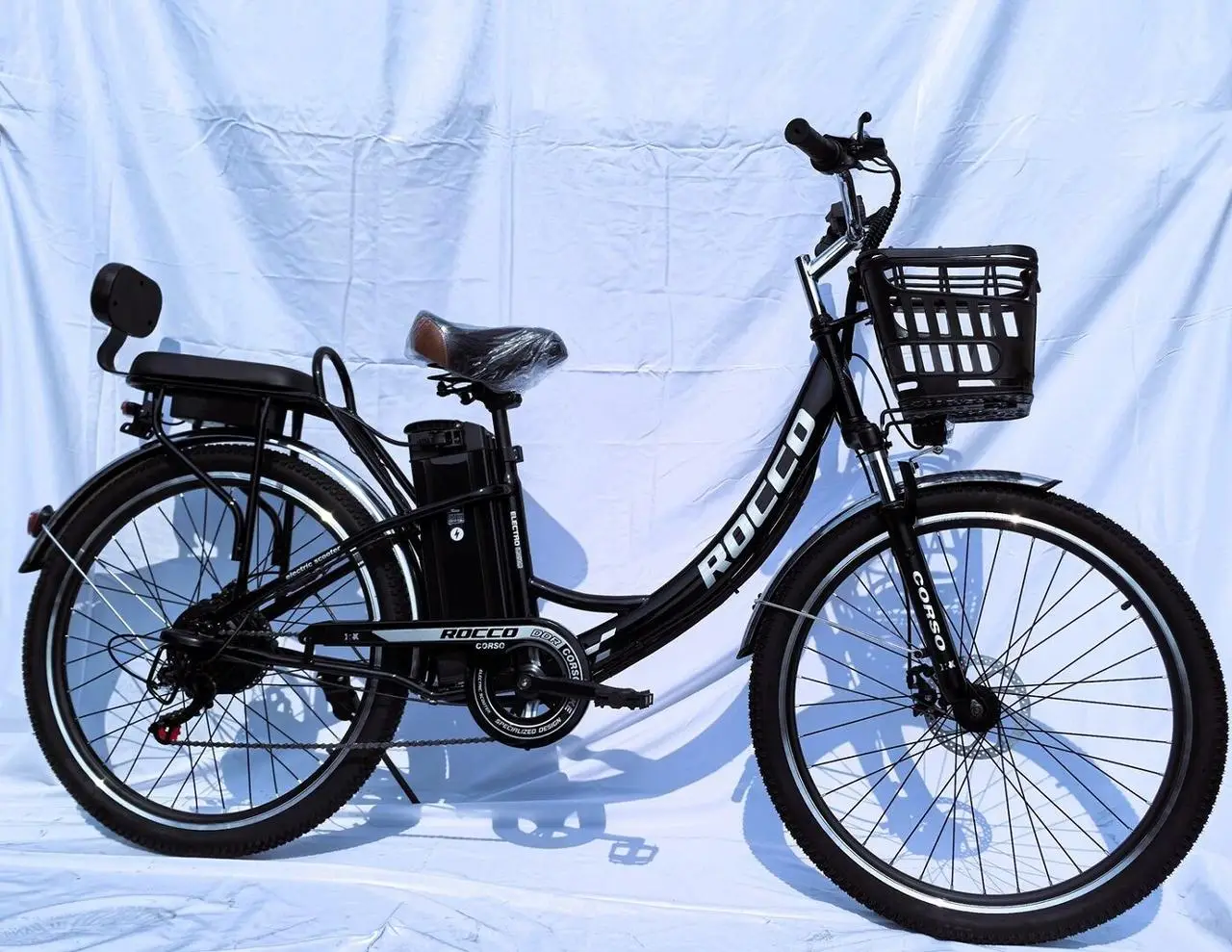 Електровелосипед 27.5" Corso ROCCO RC-27492 500W 48V20AH чорний