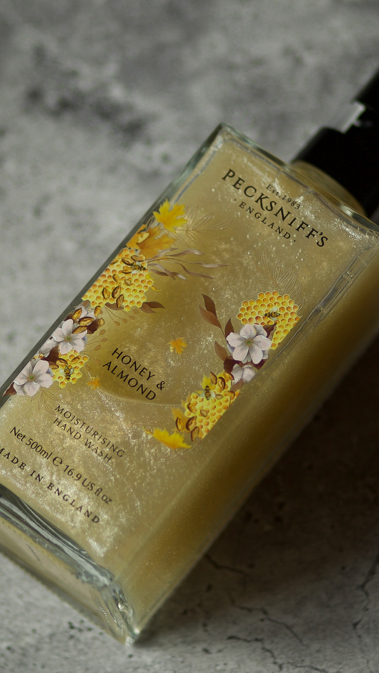 Розкішне рідке мило для рук Pecksniff’s Honey & Almond Hand Wash 500 мл