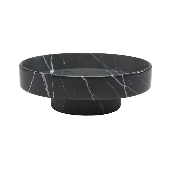 Декоративне блюдо Aquanova Nero XL Black (мармур) 30 x 30 x 10 cm