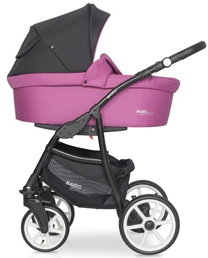 Коляска 2 в 1 Riko Basic Sport 03 Magenta