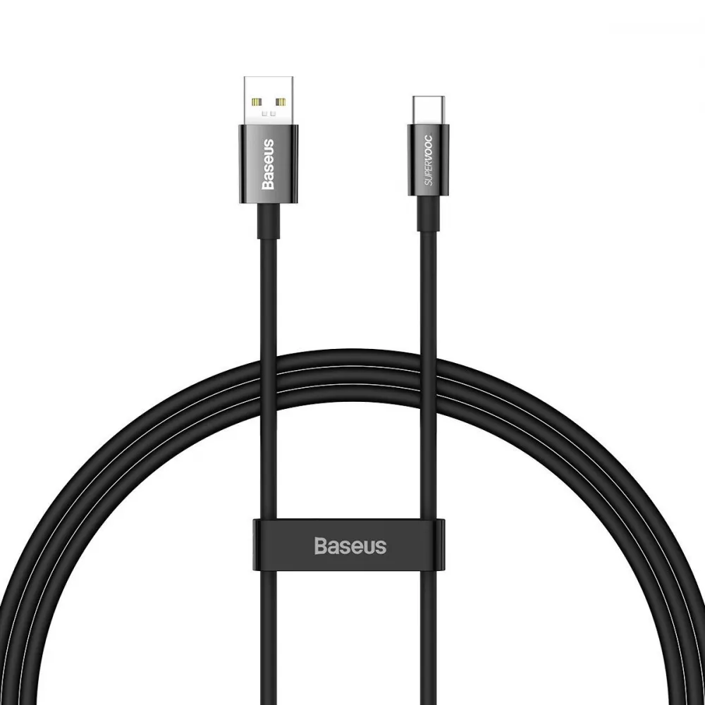 Кабель Baseus Superior Series (SUPERVOOC) Fast Charging Data Type-C 65W (1m)
