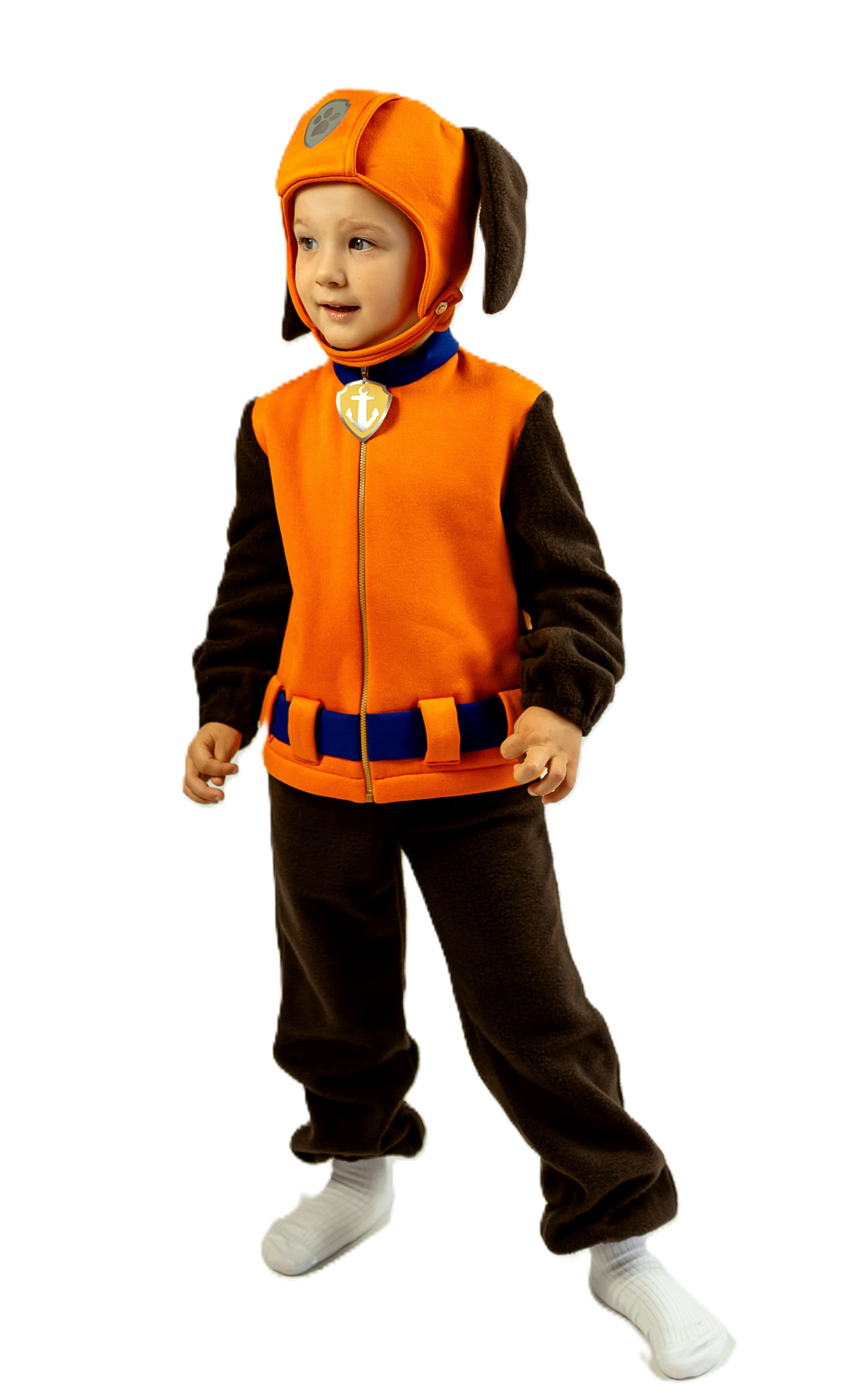 Zuma Puppy Costume from Sashka – Paw Patrol Inspired (Size 3T–8)